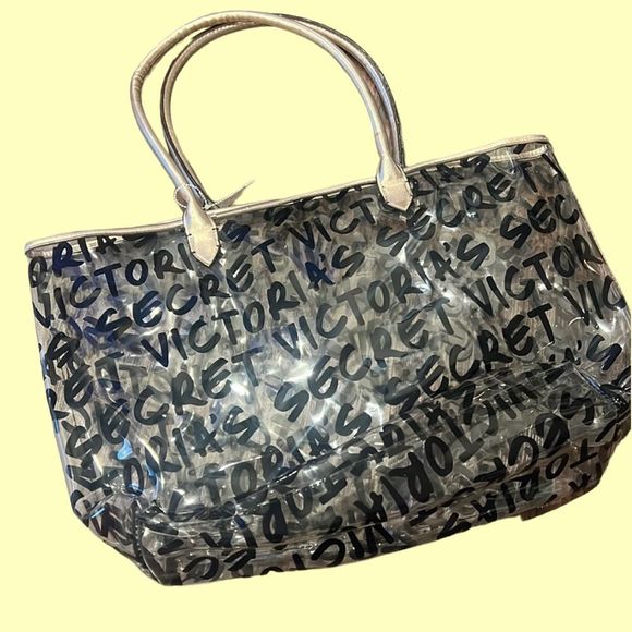 Victoria's Secret Bags Victoria Secret Clear Plastic Tote Purse